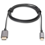 Digitus USB-C adapterkabel USB-C > HDMI A, 4K @ 30HZ Sort