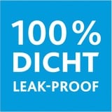 Emsa 513576 enhed til madopbevaring Rektangulær Kasse 0,6 L Transparent 1 stk, Boks gennemsigtig/Blå, Kasse, Rektangulær, 0,6 L, Transparent, Polypropylen (PP), Termoplastisk elastomer (TPE), Tyskland