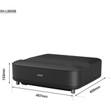 Epson Laser projektor Sort