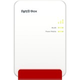 FRITZ! FRITZ!Box 6860 5G, WIRELESS LTE router Box 6860 5G, Cellulær netværksrouter, Hvid, Gigabit Ethernet, 10,100,1000 Mbit/s, IEEE 802.3at, 802.11a, 802.11g, Wi-Fi 5 (802.11ac), Wi-Fi 6 (802.11ax)