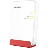 FRITZ! FRITZ!Box 6860 5G, WIRELESS LTE router Box 6860 5G, Cellulær netværksrouter, Hvid, Gigabit Ethernet, 10,100,1000 Mbit/s, IEEE 802.3at, 802.11a, 802.11g, Wi-Fi 5 (802.11ac), Wi-Fi 6 (802.11ax)