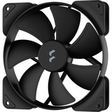 Fractal Design Aspect 14 Computerkabinet Ventilator 14 cm Sort 1 stk, Sag fan Sort, Ventilator, 14 cm, 1000 rpm, 19,5 dB, 41 kubikfod/min., 69,7 m³/t