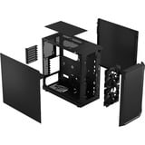 Fractal Design Focus 2 Black Solid, Towerkabinet Sort
