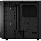 Fractal Design Focus 2 Black Solid, Towerkabinet Sort