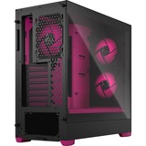 Fractal Design Pop Air Tower Sort, Magenta, Towerkabinet Sort/Magenta, Tower, PC, Sort, Magenta, ATX, micro ATX, Mini-ITX, Stål, Hærdet glas, Flere