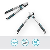 GARDENA EasyCut S, 12030-88, Grensaks grå/Turkis