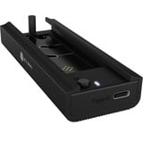 ICY BOX IB-180MC-C31 SSD kabinet Sort M.2, Drev kabinet Sort, SSD kabinet, M.2, PCI Express, Serial ATA III, 10 Gbit/sek., USB-tilslutning, Sort