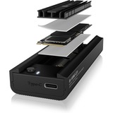 ICY BOX IB-180MC-C31, Drev kabinet Sort
