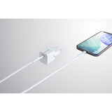 Intenso Power Adapter W30C GaN + C315L Lightning Kabel, Oplader Hvid