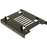 Inter-Tech 88885232 drive bay panel 2x 2,5" Kantpanel Sort, Monteringsrammen Sort, 2x 2,5", Kantpanel, 2.5", Sort, Stål, 35 mm