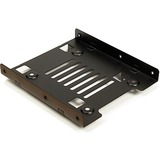 Inter-Tech 88885232 drive bay panel 2x 2,5" Kantpanel Sort, Monteringsrammen Sort, 2x 2,5", Kantpanel, 2.5", Sort, Stål, 35 mm