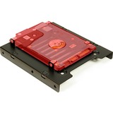 Inter-Tech 88885232 drive bay panel 2x 2,5" Kantpanel Sort, Monteringsrammen Sort, 2x 2,5", Kantpanel, 2.5", Sort, Stål, 35 mm