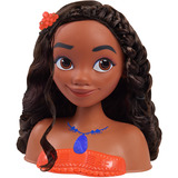 Just Play Disney Princess - Vaiana Styling Hoved, Make-up og frisør hoved 
