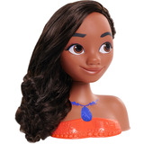 Just Play Disney Princess - Vaiana Styling Hoved, Make-up og frisør hoved 