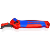 KNIPEX Afisoleringkniv 16 50 145 SB, Stripping /skraldeværktøj Rød/Blå