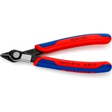 KNIPEX Electronic Super Knips 78 91 125, Elektronik tænger Rød/Blå