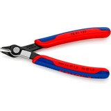 KNIPEX Electronic Super Knips 78 91 125, Elektronik tænger Rød/Blå