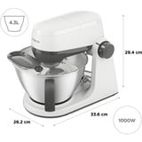 Kenwood Multi-Tasker KHC30.000WH, Foodprocessor grå/Hvid