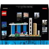 LEGO Architecture Singapore, Bygge legetøj Byggesæt, 18 År, Plast, 827 stk, 689 g