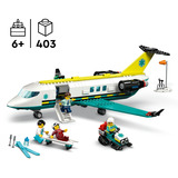 LEGO City Ambulancefly, Bygge legetøj Byggesæt, 6 År, Plast, 403 stk, 714 g