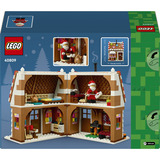 LEGO Jule-peberkagehus, Bygge legetøj Byggesæt, 10 År, Plast, 498 stk, 704 g