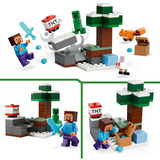 LEGO Minecraft Steves eventyr i Taigaen, Bygge legetøj 