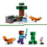 LEGO Minecraft Steves eventyr i Taigaen, Bygge legetøj 