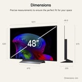 LG OLED48C6ELB.AEUD, OLED-TV Sort