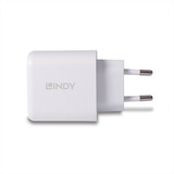 Lindy 30W USB Type A & C Oplader Hvid