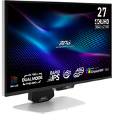 MSI MPG 274URDFW E16M, Gaming Skærm Hvid/Sort