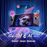 MSI MSI Claw 8 AI+ A2VM-015, Håndholdt konsol Beige/Sort, beige/sort 