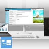 MSI Modern MD342CQPWDE computerskærm 86,4 cm (34") 3440 x 1440 pixel UltraWide Quad HD LCD Hvid, LED-skærm Hvid, 86,4 cm (34"), 3440 x 1440 pixel, UltraWide Quad HD, LCD, 4 ms, Hvid