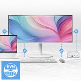 MSI Modern MD342CQPWDE computerskærm 86,4 cm (34") 3440 x 1440 pixel UltraWide Quad HD LCD Hvid, LED-skærm Hvid, 86,4 cm (34"), 3440 x 1440 pixel, UltraWide Quad HD, LCD, 4 ms, Hvid
