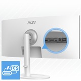 MSI Modern MD342CQPW, LED-skærm Hvid