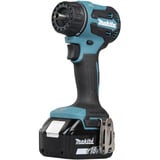 Makita Batteridrevet bore-/skruemaskine med udskifteligt hovedsystem DDF491RTJ, 18 Volt, Bore-/ skruemaskine Blå/Sort