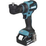 Makita Batteridrevet bore-/skruemaskine med udskifteligt hovedsystem DDF491RTJ, 18 Volt, Bore-/ skruemaskine Blå/Sort