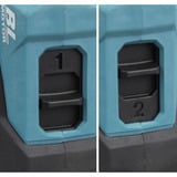 Makita Batteridrevet bore-/skruemaskine med udskifteligt hovedsystem DDF491RTJ, 18 Volt, Bore-/ skruemaskine Blå/Sort