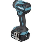 Makita Batteridrevet bore-/skruemaskine med udskifteligt hovedsystem DDF491RTJ, 18 Volt, Bore-/ skruemaskine Blå/Sort