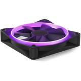 NZXT F120 RGB Computerkabinet Ventilator 12 cm Sort 1 stk, Sag fan Sort, Ventilator, 12 cm, 500 rpm, 1800 rpm, 27,5 dB, 50,18 kubikfod/min.