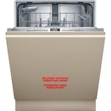 Neff S155HTX04E opvaskemaskine Fuldt indbygget 13 kuverter Fuldt indbygget, Fuld størrelse (60 cm), Rustfrit stål, Knapper, 1,75 m, 1,65 m