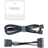 Ocypus Delta EU04, USB hub Sort