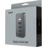 Ocypus Delta EU04, USB hub Sort