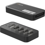 Ocypus Delta EU04, USB hub Sort