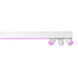 Philips Hue Centris loftslampe med 3 spots, LED lys Hvid, Philips Hue White and Color ambiance Centris loftslampe med 3 spots, Intelligent lysspot, Hvid, Bluetooth/Zigbee, LED, Ikke-udskiftelig pære(r), GU10