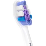 Philips S2 Sensitive HX6054/10 4x Soniske tandbørstehoveder - Hvid Hvid/Lilla, 4 stk, Hvid, 3 måned(er), Ekstra blød, Philips, DiamondClean, DiamondClean 9000, DiamondClean Smart, EasyClean, Essence+, ExpertClean,...