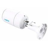 Reolink ColorX Series P320X Kugle (form) IP-sikkerhedskamera Udendørs 2560 x 1440 pixel Væg, Overvågningskamera Hvid/Sort, IP-sikkerhedskamera, Udendørs, Kabel & trådløs, Google Assistant, 400 lm, 3000 K
