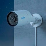 Reolink ColorX Series P320X Kugle (form) IP-sikkerhedskamera Udendørs 2560 x 1440 pixel Væg, Overvågningskamera Hvid/Sort, IP-sikkerhedskamera, Udendørs, Kabel & trådløs, Google Assistant, 400 lm, 3000 K