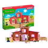 Schleich FARM WORLD 42606 legehus, Spil bygning Stående legehus, 3 År, Flerfarvet