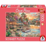 Schmidt Spiele Chuck Pinson: Bredden i aftenguld, Puslespil 