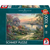 Schmidt Spiele Thomas Kinkade Studios: Havn i New England, Puslespil 